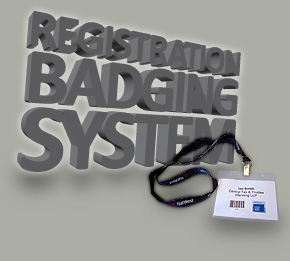 Conference Exhibition Badge Registration System